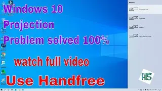 project to another screen problem fix windows 10