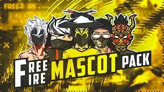 Free Fire Top Free Mascot Logo Pack || Latest Mascot logo pack Free Fire || Dk Gfx