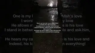 I love Allah S.W.T 