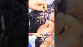 "How to Create a Fishtail Braid on Locs" #dreadlocks #locs