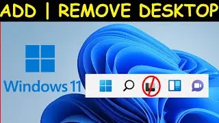 Windows 11 Create New Desktop | Delete Desktop
