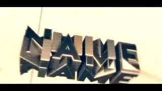 (FREE) 3D CUBE TEXT INTRO TEMPLATE  Cinema 4D , After Effect