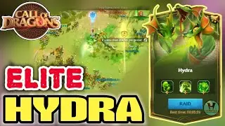 Call of dragons - HYDRA ELITE RAID tutorial guide | unlock Avatar frame