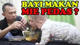 CHALLENGE MAKAN MIE PEDAS di GANGGUIN BAYI