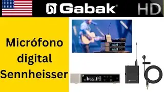 sennheiser micrófono digital lo bueno y lo malo evolution wireless lavalier EW-D ME4 SET - GabakTech