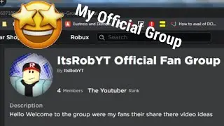 My Own Official Group ItsRobYT