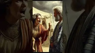 Sarah KICKS Out Hagar #shorts #shortsvideo #bible #biblestories #scripture  #bibleshorts #short