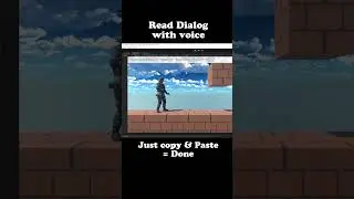 Unity Reading Dialog speed sync with Audio length #unity #madewithunity #free #gamedev #unitynocode