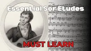 Essential Etudes by Fernando Sor: You must learn them!