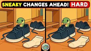 🐢🧩 Spot 3 Differences | Test Your Sharp Eyes 🧩🐢 | Quizonaut Turtle