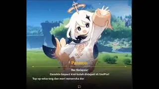Genshin Impact UniPin Paimon Malaysia DUB Meme