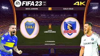 Boca Jrs Vs Colo Colo // Copa Libertadores [Next Gen PS5 /Series X] 4k