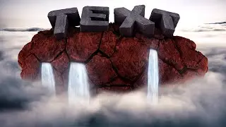 Waterfall Text Effect | Photo Manipulation Tutorial in Photoshop!