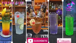 🍹 PREPARACIONES DE BEBIDAS TIKTOK #1 / BEST TIKTOK DRINKS COMPILATION 🍸 #bebidas #tekila #vodka