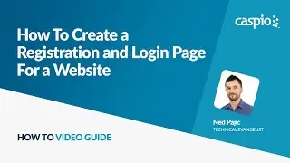 Creating a Registration and Login Page for a Website