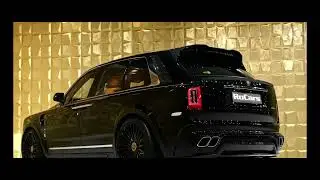 Rolls-Royce Cullinan With Real Gold Carbon-Fiber Is Peak Mansory