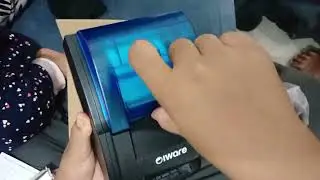 UNBOXING IWARE MESIN PRINT TANPA TINTA || MESIN PORTABLE TANPA TINTA