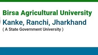 Assistant Professor cum Junior Scientist Vacancy! BAU, Ranchi 2024