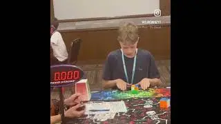 1.33 2x2 Single!! #shorts #rubikscube #cubeforspeed #speedcubing