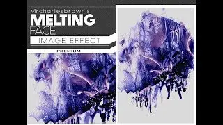 Melting Face Image Effect