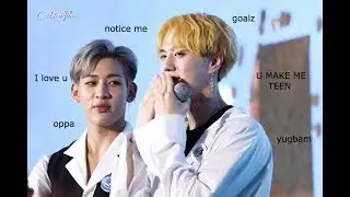 Yugbam being Yugbam (GOT7'S BAMBAM AND YUGYEOM)