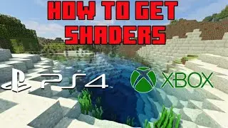 HOW TO GET SHADERS FOR MINECRAFT PS4/PS5/XBOX