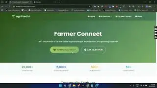 Smart Agriculture ML Project | Complete Final Year Project with Source Code | Crop Prediction System