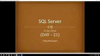 CTE in SQL Online Course Lesson 20 in Gujarati