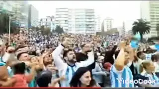 Reaksi Warga Argentina Saat Messi Mencetak Gol