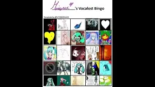 Maïoux's vocaloid lost media (vocalost) bingo
