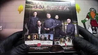 Battlestar Galactica Season 3 Trading Cards - 200th Episode Box Opening