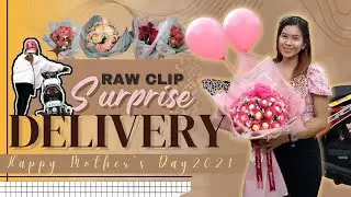 RAW CLIP SURPRESA NI SUPER NANAY: MOTHER'S DAY Special BOUQUET Delivery |a u r a