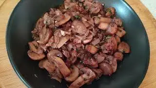 Sarımsaklı Mantar- Garlic Mushrooms