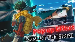 Pop up Effect Tutorial on CapCut Pro | CapCut AMV Tutorial