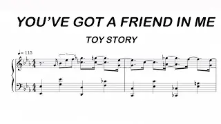 Toy Story  - You've Got a Friend In Me Sheet Music