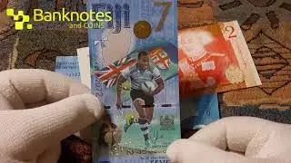 🔴 Банкноты Моя коллекция на тему спорт 🏈 РЕГБИ банкноты 🇼🇸 Самоа 🇫🇯 Фиджи 🇹🇴 Тонга🔥