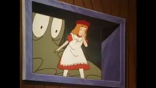 Alice mushroom shrinking scene