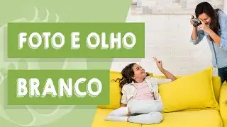 Percebeu que o olho do seu filho tem uma cor diferente na foto?