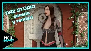 💯😎 DAZ Studio en español Crea una escena y renderiza de forma fácil ✍💯