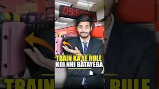 Travel in train 🚂 Save Yourself 🚨 #shorts