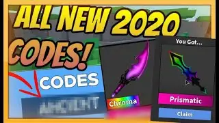 *FREE* GODLY KNIFE | ALL MURDER MYSTERY 2 CODES! AUGUST 2020 [Roblox]