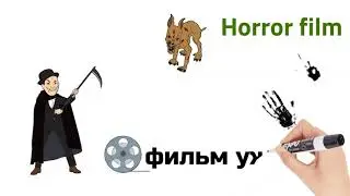 Жанры кино. Movie genres in Russian + Online Game
