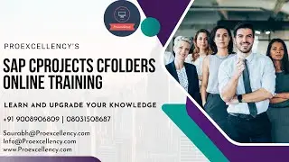 SAP Cprojects Cfolders with Our Comprehensive Online Training with top trainer