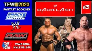BACKLASH PPV! | WWE 2004 RAW VS SMACKDOWN | E21 | Total Extreme Wrestling 2020