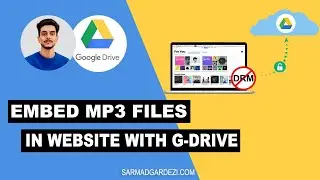 How to Embed MP3 Files In Website With Google Drive
