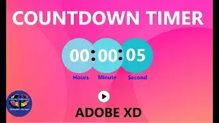 Auto-Animate Countdown Timer in Adobe Xd Tutorial(#Adobe_Xd, UI/UX DESIGN) Adobe Xd (#Auto_Animate).