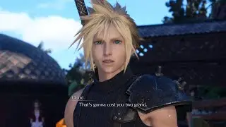 The cost of a photo of Cloud FINAL FANTASY VII REBIRTH