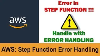 AWS Step Function Function Error Handling