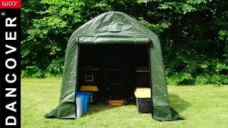 Storage tent PRO 2x2x2 m PE, Green