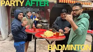 PARTY AFTER UNDER 15 PLAYER MATCH #badminton #badmintonlovers